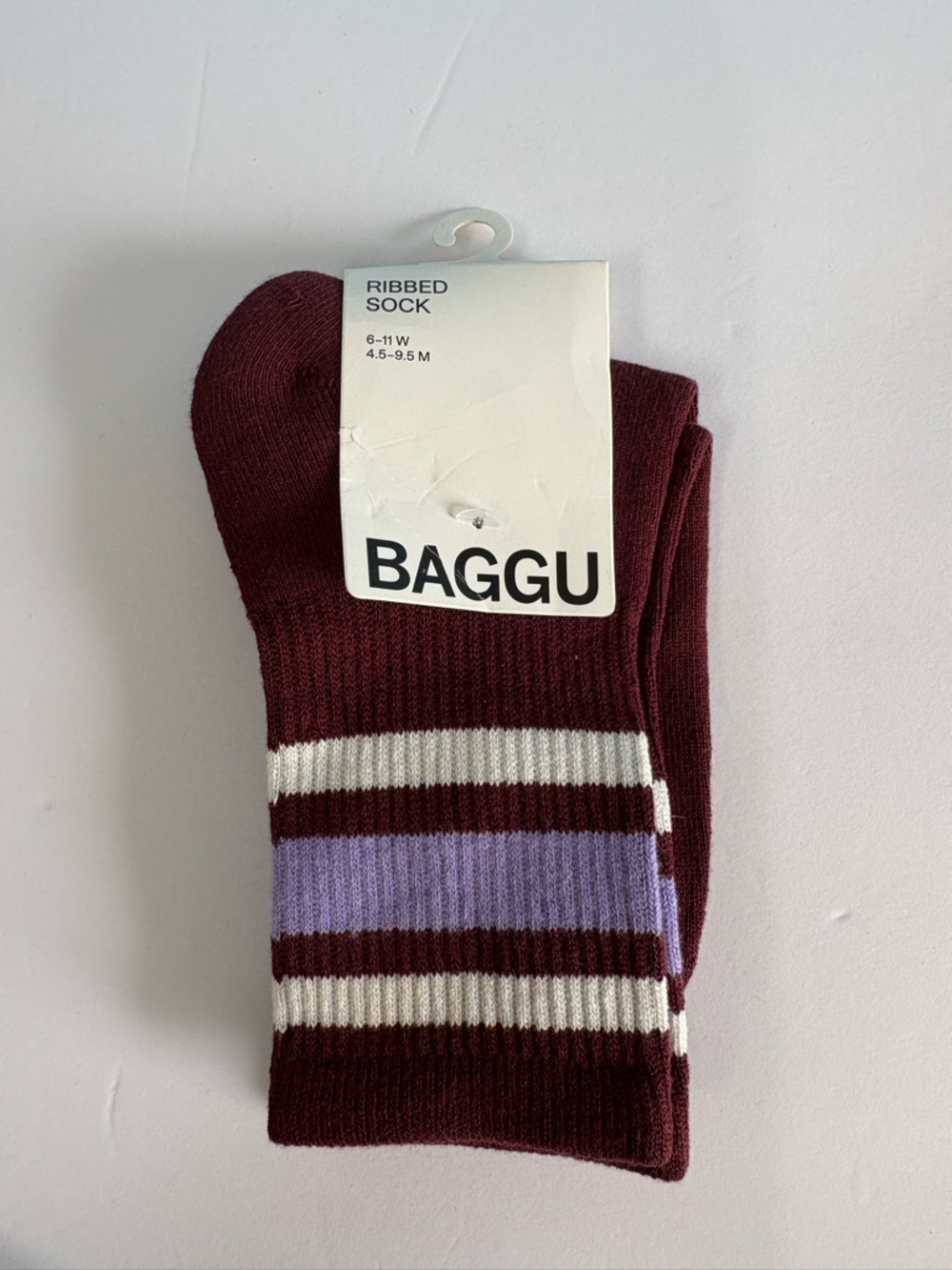 NWT BAGGU Ribbed Socks - Picture 3 of 10